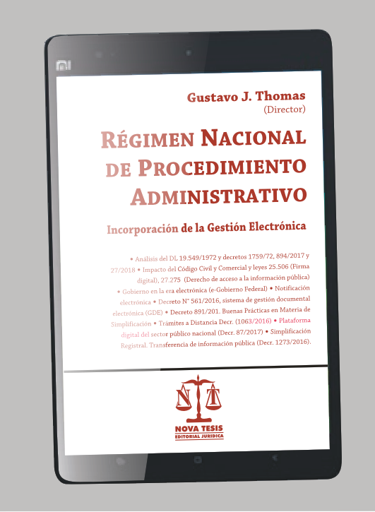 Rgimen Nacional de Procedimiento Administrativo